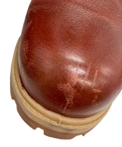 Timberland（ティンバーランド）Timberland (ティンバーランド) ショートブーツ レッド サイズ:26の古着・服飾アイテム