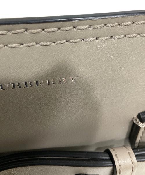 BURBERRY（バーバリー）BURBERRY (バーバリー) Belt Bag Medium　ベルトバッグ ミディアム 2WAY ハンドバッグ ベージュの古着・服飾アイテム