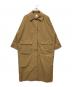 休日と詩（キュウジツトウタ）の古着「休日のドライブコート」｜ベージュ