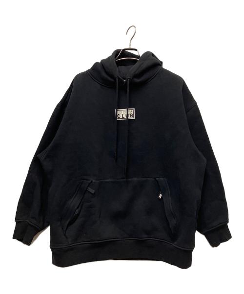 PROCLUB（プロクラブ）PROCLUB (プロクラブ) ロゴボックススウェットパーカー ブラック サイズ:XLの古着・服飾アイテム