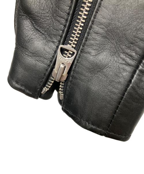 Schott（ショット）Schott (ショット) 643ライナー付レザージャケット ブラック サイズ:44の古着・服飾アイテム