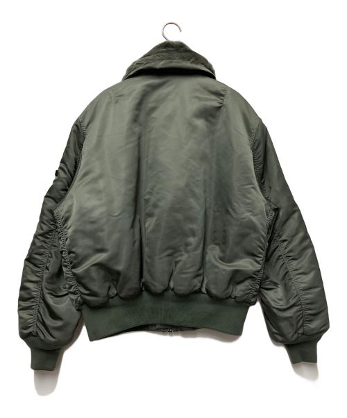 ALPHA INDUSTRIES（アルファインダストリーズ）ALPHA INDUSTRIES (アルファインダストリーズ) フライトジャケット カーキ サイズ:XLの古着・服飾アイテム