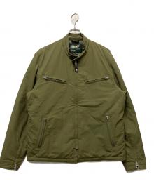 Schott（ショット）の古着「CAFE RACER DOWN JACKET」｜カーキ