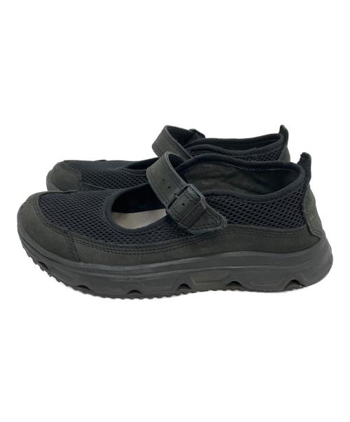 SALOMON（サロモン）SALOMON (サロモン) ストラップシューズ ブラック サイズ:24の古着・服飾アイテム