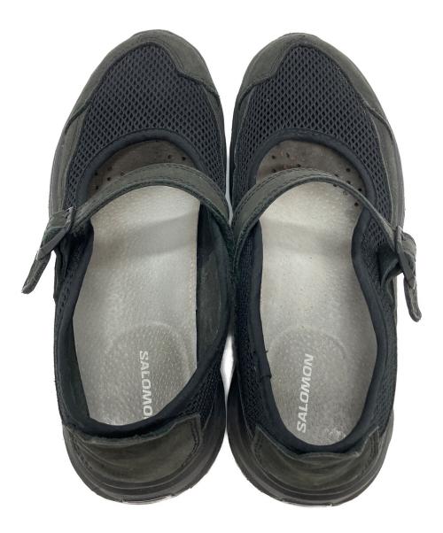 SALOMON（サロモン）SALOMON (サロモン) ストラップシューズ ブラック サイズ:24の古着・服飾アイテム