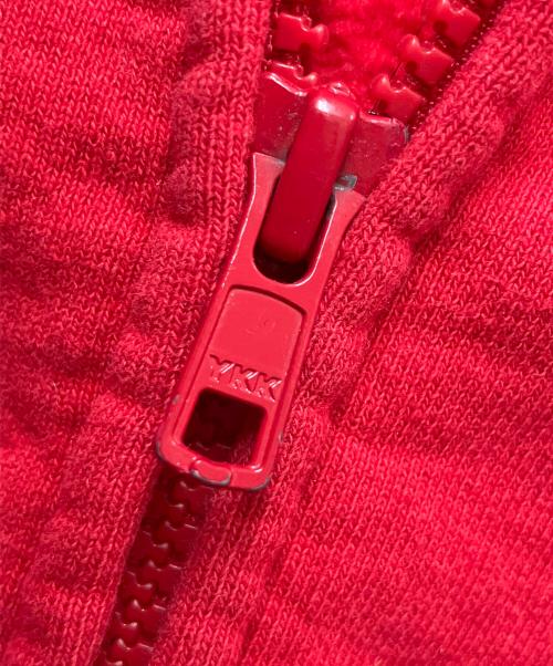 SUPREME（シュプリーム）Supreme (シュプリーム) Work ZipUpHooded Sweatshirt レッド サイズ:Lの古着・服飾アイテム