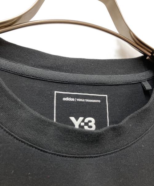 Y-3（ワイスリー）Y-3 (ワイスリー) 長袖カットソー ブラック サイズ:Mの古着・服飾アイテム