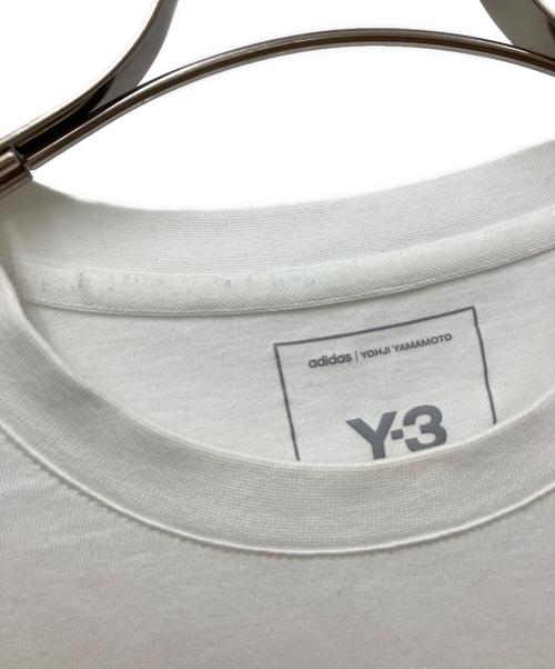 Y-3（ワイスリー）Y-3 (ワイスリー) 長袖カットソー ホワイト サイズ:Mの古着・服飾アイテム