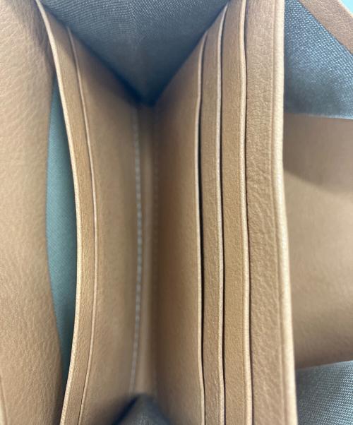 AQUA（アクア）AQUA (アクア) 2つ折り財布 ブラウンの古着・服飾アイテム