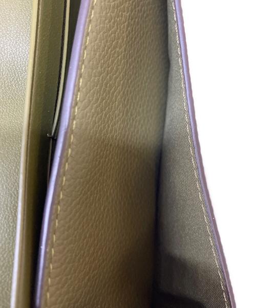 COACH（コーチ）COACH (コーチ) ミラ ロングフラップウォレット グリーンの古着・服飾アイテム