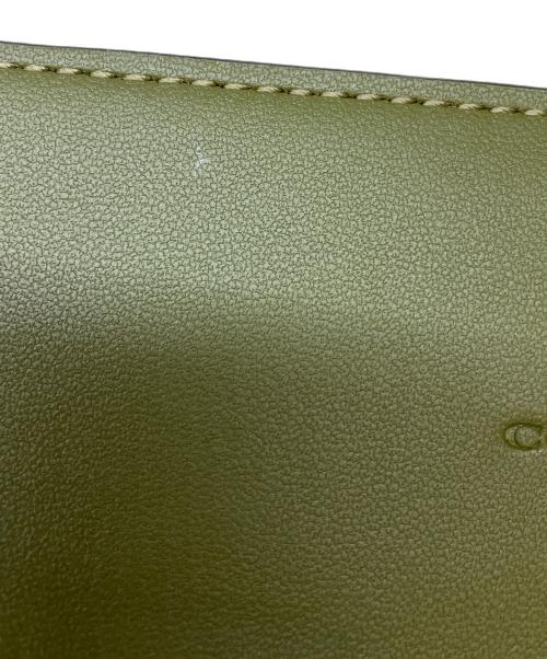 COACH（コーチ）COACH (コーチ) ミラ ロングフラップウォレット グリーンの古着・服飾アイテム