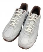 NIKEナイキ）の古着「ローカットスニーカー」｜ホワイト×ブラウン