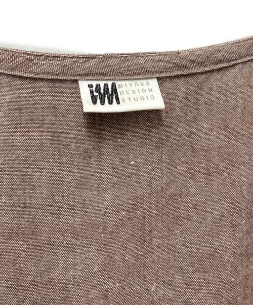 im product MIYAKE DESIGN STUDIO（アイムプロダクト）im product MIYAKE DESIGN STUDIO (アイムプロダクト) ノースリーブ・キャミソールワンピース グレー サイズ:FREEの古着・服飾アイテム