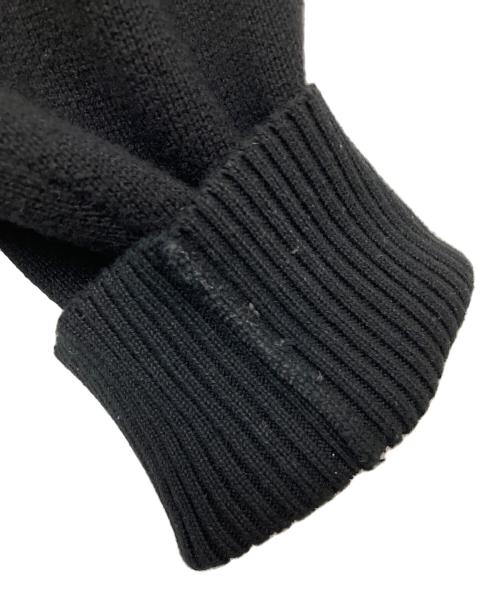 HUF（ハフ）HUF (ハフ) 厚手ニット ブラック サイズ:Sの古着・服飾アイテム