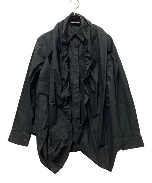 MM6 Maison Margiela（エムエムシックスメゾンマルジェラ）MM6 Maison Margiela (エムエムシックスメゾンマルジェラ) 長袖シャツ ブラック サイズ:40の古着・服飾アイテム