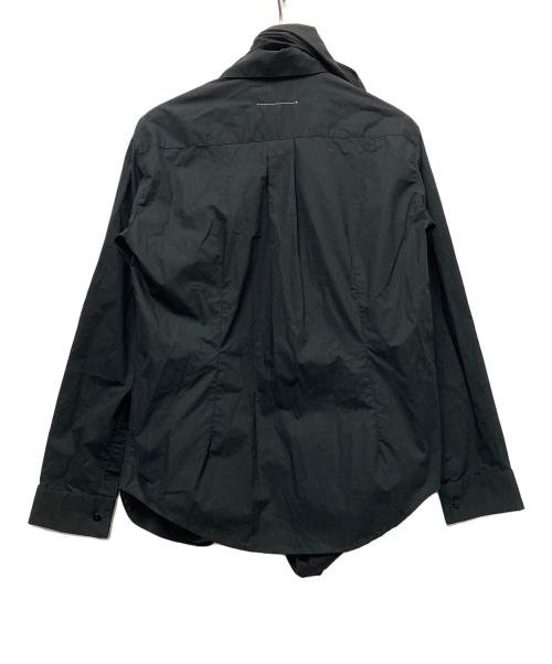 MM6 Maison Margiela（エムエムシックスメゾンマルジェラ）MM6 Maison Margiela (エムエムシックスメゾンマルジェラ) 長袖シャツ ブラック サイズ:40の古着・服飾アイテム