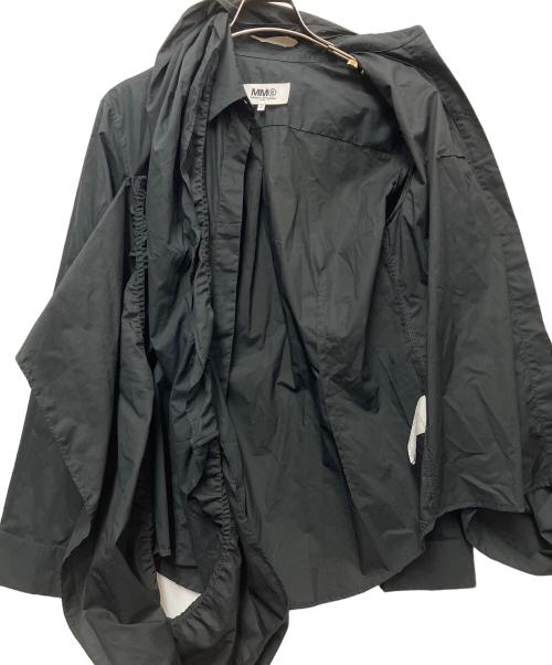 MM6 Maison Margiela（エムエムシックスメゾンマルジェラ）MM6 Maison Margiela (エムエムシックスメゾンマルジェラ) 長袖シャツ ブラック サイズ:40の古着・服飾アイテム