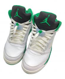 NIKE（ナイキ）の古着「ハイカットスニーカー」｜ホワイト×グリーン