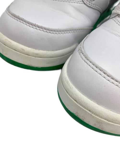 NIKE（ナイキ）NIKE (ナイキ) ハイカットスニーカー ホワイト×グリーン サイズ:27.5の古着・服飾アイテム