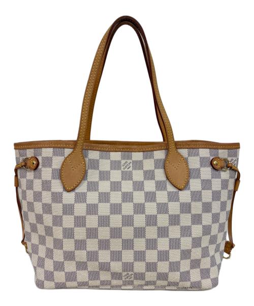 LOUIS VUITTON（ルイ ヴィトン）LOUIS VUITTON (ルイ ヴィトン) ダミエ・アズール ネヴァーフルPMトートバッグ グレーの古着・服飾アイテム