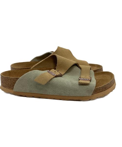 BIRKENSTOCK（ビルケンシュトック）BIRKENSTOCK (ビルケンシュトック) サンダル カーキ サイズ:24の古着・服飾アイテム