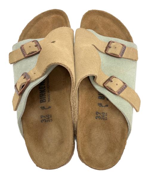 BIRKENSTOCK（ビルケンシュトック）BIRKENSTOCK (ビルケンシュトック) サンダル カーキ サイズ:24の古着・服飾アイテム