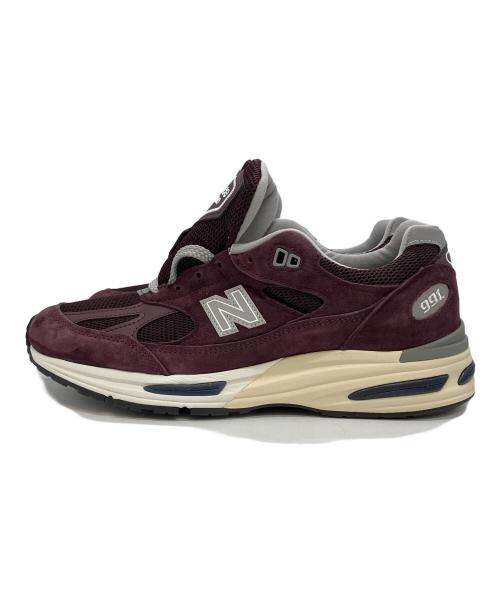 NEW BALANCE（ニューバランス）NEW BALANCE (ニューバランス) ローカットスニーカー ボルドー サイズ:8の古着・服飾アイテム