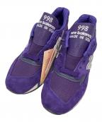 NEW BALANCEニューバランス）の古着「ローカットスニーカー」｜パープル