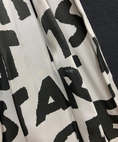 MM6 Maison Margiela（エムエムシックスメゾンマルジェラ）MM6 Maison Margiela (エムエムシックスメゾンマルジェラ) 半袖ワンピース ブラック×ホワイト サイズ:Sの古着・服飾アイテム