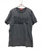 DIESELディーゼル）の古着「半袖カットソー」｜グレー