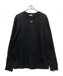 DIESEL（ディーゼル）の古着「長袖カットソー」｜ブラック