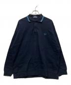 FRED PERRY×BEAMSフレッドペリー×ビームス）の古着「長袖シャツ」｜ネイビー