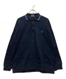 FRED PERRY×BEAMS（フレッドペリー×ビームス）の古着「長袖シャツ」｜ネイビー