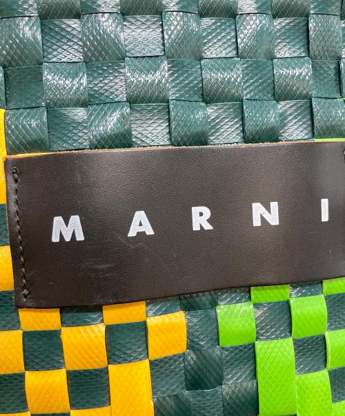 MARNI（マルニ）MARNI (マルニ) ピクニックバッグ グリーンの古着・服飾アイテム