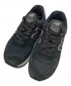 NEW BALANCEニューバランス）の古着「ローカットスニーカー」｜ブラック