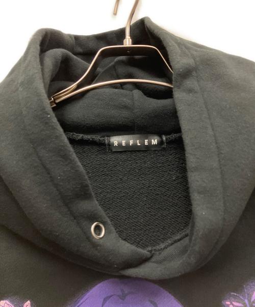 REFLEM（レフレム）REFLEM (レフレム) プルオーバーパーカー ブラック サイズ:不明の古着・服飾アイテム