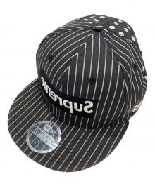 SUPREME×New Era×COMME des GARCONS SHIRT（シュプリーム×ニューエラ×コムデギャルソンシャツ）の古着「キャップ」｜ブラック