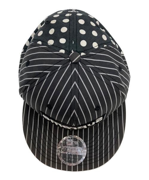 SUPREME（シュプリーム）Supreme (シュプリーム) New Era (ニューエラ) COMME des GARCONS SHIRT (コムデギャルソンシャツ) キャップ ブラックの古着・服飾アイテム