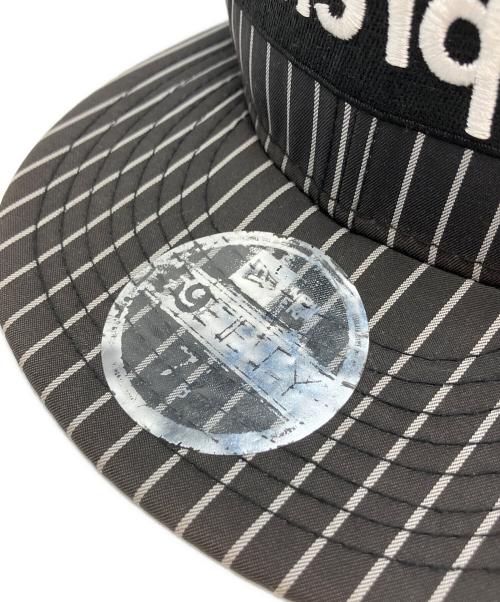 SUPREME（シュプリーム）Supreme (シュプリーム) New Era (ニューエラ) COMME des GARCONS SHIRT (コムデギャルソンシャツ) キャップ ブラックの古着・服飾アイテム