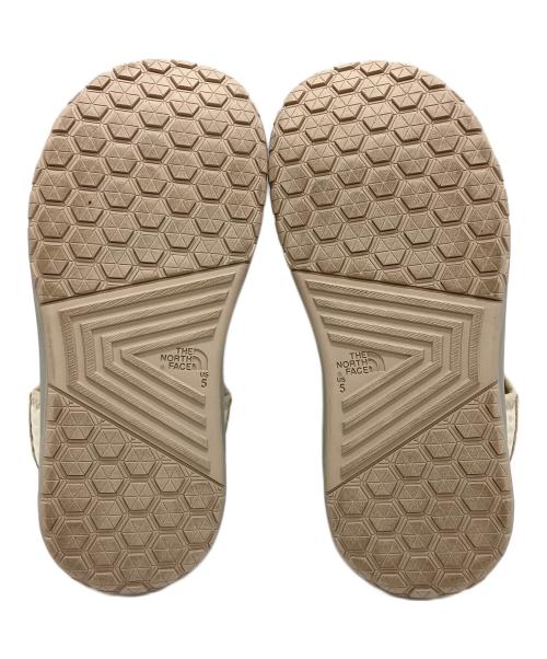 THE NORTH FACE（ザ ノース フェイス）THE NORTH FACE (ザ ノース フェイス) アンクルストラップサンダル ベージュ サイズ:23の古着・服飾アイテム