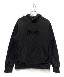 HERNO（ヘルノ）の古着「プルオーバーパーカー」｜ブラック