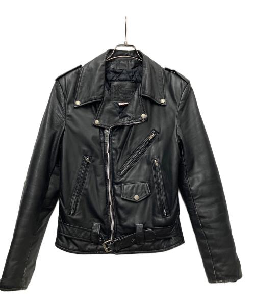 BRANDED GARMENTS（ブランデッドガーメンツ）BRANDED GARMENTS (ブランデッドガーメンツ) レザージャケット ブラック サイズ:Sの古着・服飾アイテム