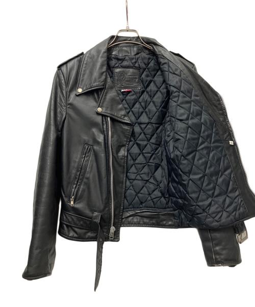 BRANDED GARMENTS（ブランデッドガーメンツ）BRANDED GARMENTS (ブランデッドガーメンツ) レザージャケット ブラック サイズ:Sの古着・服飾アイテム