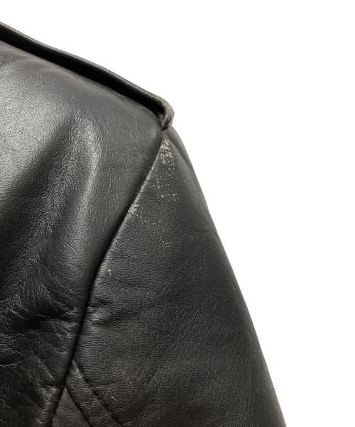 BRANDED GARMENTS（ブランデッドガーメンツ）BRANDED GARMENTS (ブランデッドガーメンツ) レザージャケット ブラック サイズ:Sの古着・服飾アイテム