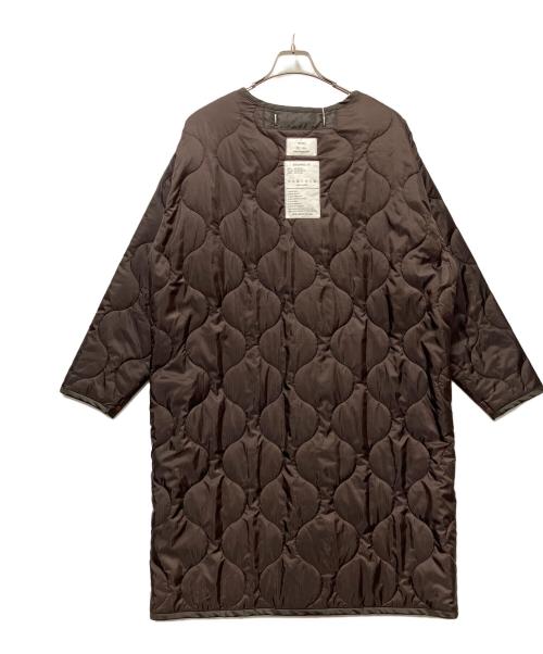 HYKE（ハイク）HYKE (ハイク) キルティングコート ブラウン サイズ:01の古着・服飾アイテム