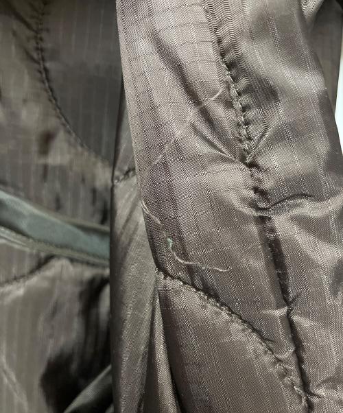 HYKE（ハイク）HYKE (ハイク) キルティングコート ブラウン サイズ:01の古着・服飾アイテム