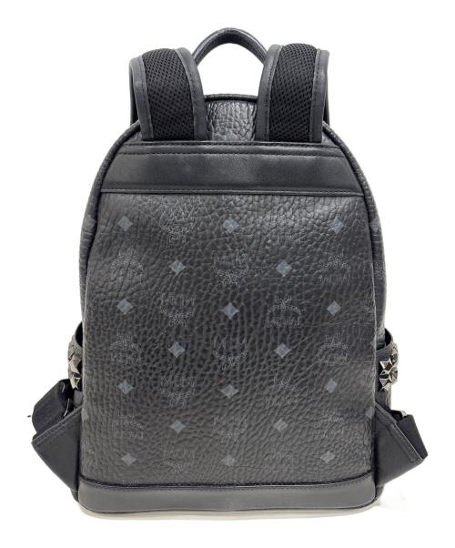 MCM（エムシーエム）MCM (エムシーエム) Stark サイドスタッズ バックパック ブラックの古着・服飾アイテム