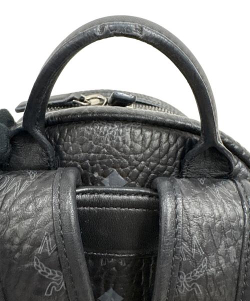 MCM（エムシーエム）MCM (エムシーエム) Stark サイドスタッズ バックパック ブラックの古着・服飾アイテム