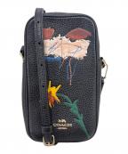 COACH×JEAN-MICHELコーチ×ジャン・ミッシェル）の古着「ショルダーバッグ」｜ブラック