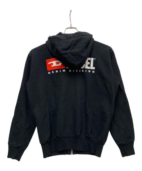 DIESEL（ディーゼル）DIESEL (ディーゼル) パーカー ブラック サイズ:XSの古着・服飾アイテム